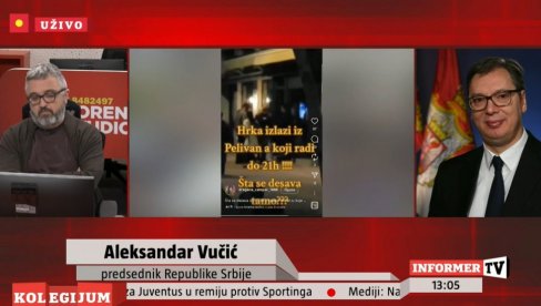 ПРЕМА ГОСПОЂИ ХРКИ ДА СЕ ПОКАЖЕ ПОШТОВАЊЕ Вучић: Моја молба је да прекине штрајк глађу