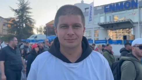 POSTAVILI SMO DOMAĆI ZADATAK ZA SLOGU I JEDINSTVO: Poruka Srbina sa Kosmeta koji pešači do Novog Sada (VIDEO)