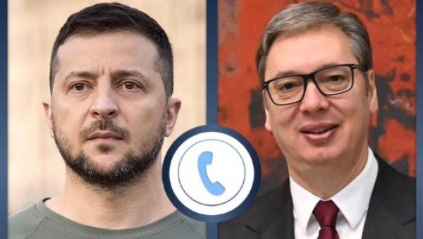 ВУЧИЋ РАЗГОВАРАО СА ЗЕЛЕНСКИМ: Сагласили смо се да постоји простор за међусобну подршку  (ФОТО)