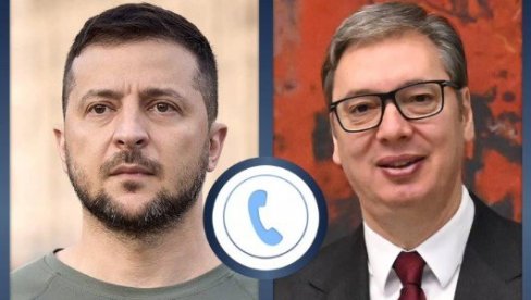 VUČIĆ RAZGOVARAO SA ZELENSKIM: Saglasili smo se da postoji prostor za međusobnu podršku  (FOTO)