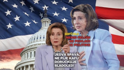 DOMAĆICA DO 47. GODINE - SA PETORO DECE: Ko je Nensi Pelosi -  jedina žena na vrhu Kongresa u istoriji, ubedila Bajdena da odustane od trke