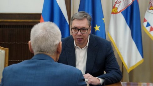 VUČIĆ SA BOCAN HARČENKOM: Srbija će nastaviti dijalog štiteći interese svojih građana