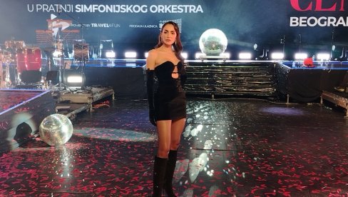 SVITANJE U BEOGRADU: Emina Jahović sumirala utiske sa prvog koncerta i progovorila o kolegama i svojoj deci (FOTO)