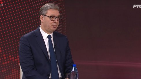 VUČIĆ GOST RTS: Želimo da sačuvamo slobodarski duh i da nam se zemlja razvija
