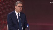 VUČIĆ GOST RTS: Želimo da sačuvamo slobodarski duh i da nam se zemlja razvija