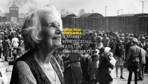 PREŽIVELA HOLOKAUST, SAD IZVRŠILA ASISTIRANO SAMOUBISTVO Porodica dobila mejl: Dok ovo čitate, tata i ja smo već mrtvi