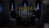 ЗЕЛЕНСКИ НЕ ВЕРУЈЕ ШТА ГА ЈЕ СНАШЛО: Испливао снимак нестанка струје у тренутку давања интервјуа за Гардијан, сви затечени  (ВИДЕО)