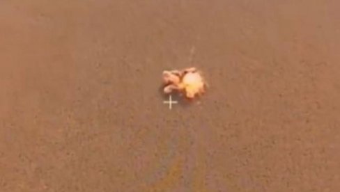 POGLEDAJTE KAKO UKRAJINSKI HELIKOPTER RUŠI RUSKI DRON: Direktan pogodak u metu (VIDEO)