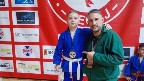 VELIKI USPEH: Zlato za malog Nemanju