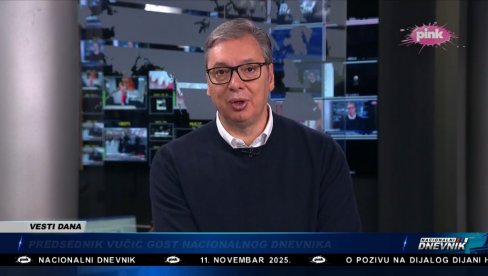 NIJE NJENA ODLUKA DA SAM NENADLEŽAN Vučić o razgovoru sa Dijanom Hrkom - Vojno-obaveštajna služba mi je rekla da su oni prisluškivali