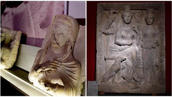 ОПЉАЧКАН НАРОДНИ МУЗЕЈ У ДАМАСКУ: Лопови однели статуе из периода Римског царства