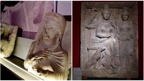 ОПЉАЧКАН НАРОДНИ МУЗЕЈ У ДАМАСКУ: Лопови однели статуе из периода Римског царства