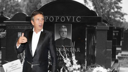 GROB DO GROBA Žika Jakšić će počivati pored Saše Popovića: Biće to najveselije groblje na svetu
