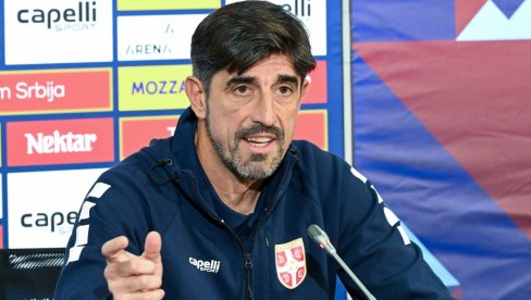 UŽIVO, VELJKO PAUNOVIĆ IZAŠAO PRED NOVINARE: Evo šta je poručio pred Srbija - Letonija