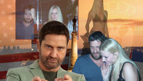 РАЗМЕЊИВАЛИ НЕЖНОСТ НА ПАРКИНГУ У НЕМАЊИНОЈ: Џерард Батлер у АФЕРИ са Српкињом - нестала у јеку скандала (ФОТО)