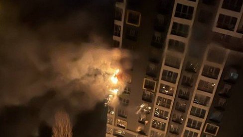 ПОГОЂЕНА АМБАСАДА АЗЕРБЕЈЏАНА У КИЈЕВУ: Русија бомбардовала главни град Украјине током ноћи (ФОТО/ВИДЕО)