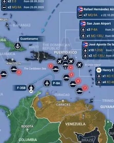 АМЕРИКА И ВЕНЕЦУЕЛА ОМЕТАЈУ ГПС СИГНАЛЕ НА КАРИБИМА? Њујорк тајмс изнео шок тврдње, па објаснио о чему је реч