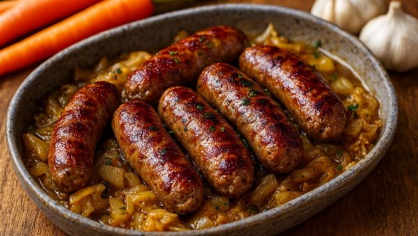 ДИНСТАНА КОБАСИЦА СА КУПУСОМ: Рецепт за традиционално  домаће јело