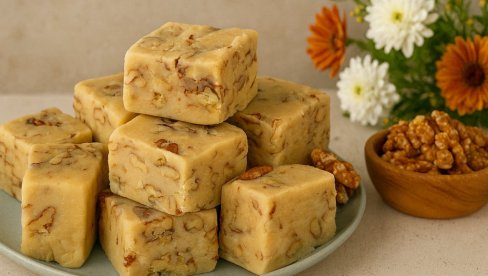 КАРАМЕЛ КОЛАЧ СА ОРАСИМА: Слатки залогај домаће радости