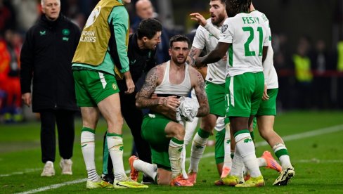 EMOCIJ GA SLOMILE: Junak Irske u suzama posle velikog uspeha, nije mogao da dođe sebi (VIDEO)