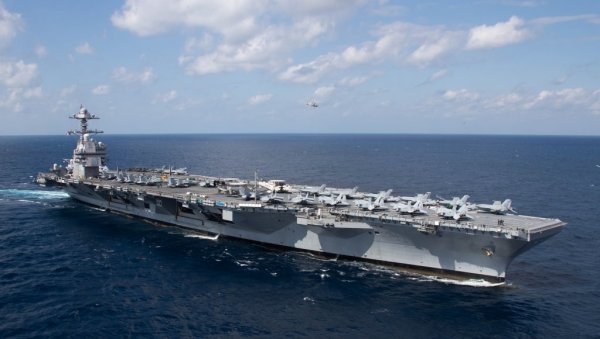 АМЕРИЧКИ НОСАЧ АВИОНА КРЕНУО КА БЛИСКОМ ИСТОКУ: Да ли је на помолу напад на Техеран?