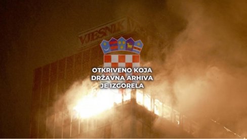 17 САТИ ПАКЛА: Откривено КОЈЕ државне архиве су изгореле заједно са симболом Загреба - угашен пожар у згради хрватског Вјесника