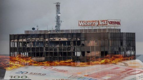 NEMA ZGRADE, NEMA DUGOVA? Šokantne informacije o izgorelom Vjesniku - jemstvo za stotine milione €! I šta sad?