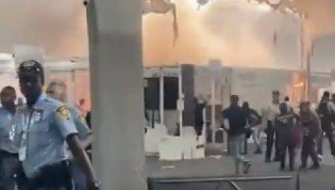 СТРАВИЧНИ СНИМЦИ ПОЖАРА НА КЛИМАТСКОМ САМИТУ У БРАЗИЛУ: Делегати у паници беже (ВИДЕО)