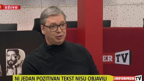 ВУЧИЋ О СРАМОТНОЈ КАМПАЊИ ИЗ САРАЈЕВА: Такве оптужбе стижу кад је тешко Србији