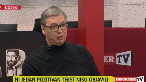 VUČIĆ O SRAMOTNOJ KAMPANJI IZ SARAJEVA: Takve optužbe stižu kad je teško Srbiji