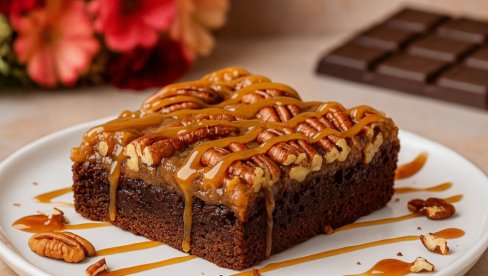 БРАУНИЈИ СА ОРАСИМА: Рецепт за десерт који изгледа импресивно