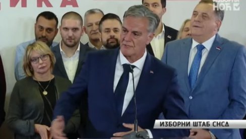 ПРВО КАРАНОВО ОБРАЋАЊЕ ПОСЛЕ ПОБЕДЕ НА ИЗБОРИМА: Република Српска има новог председника