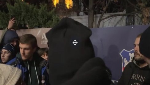 NA SKUPU PROTIV NASILJA: Hrka psovala, a onda i šutnula Aleksandra Šulca