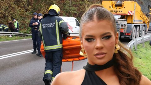 ОВИМ ПУТЕМ СЕ АНА (20) КРЕТАЛА ПРЕ ТРАГЕДИЈЕ: Кренула од куће за Београд на факултет, па аудијем са Александром слетела с пута