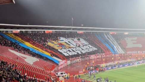 OVO SE NE VIĐA ČESTO: Delije napravile koreografiju u čast gostiju! (VIDEO)