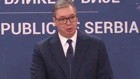 VUČIĆ I PREDSEDNIK KONGA SE OBRAĆAJU JAVNOSTI (VIDEO)