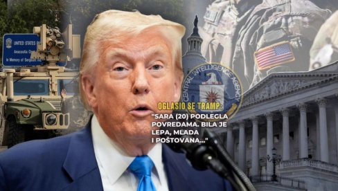 UDARNO U SAD Sara podlegla povredama, saradnik CIA je upucao kod Bele kuće - oglasio se Tramp: Mlada, divna, poštovana... (FOTO)