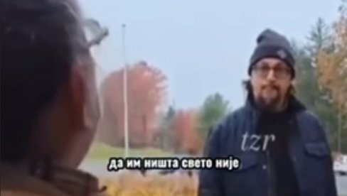 OPOZICIONA HORDA SPROVODI NAJCRNJI NAPAD: Blokaderska rulja preti svešteniku i skrnavi svetinje!