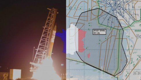 PRVI PUT: Francuska lansirala petometarsku raketu tokom noći