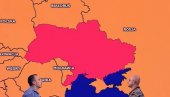 ШОК ЗА РЕЖИМ ЗЕЛЕНСКОГ: Бес власти у Кијеву због мапе на пољској ТВ