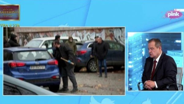 БИЛО ЈЕ НАРУШАВАЊА ЈАВНОГ РЕДА И МИРА Дачић о изборном дану: Приведено неколико особа са палицама