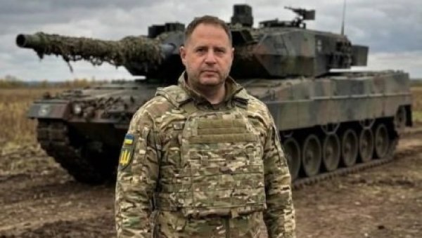 УКРАЈИНСКИ ПОСЛАНИК: Граничарима је наређено да не дозволе Јермаку да напусти земљу