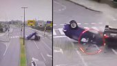 ŠOK U SLOVENIJI: Jeziva saobraćajka, a vozač je onda ISTRČAO iz kola i pobegao (VIDEO)
