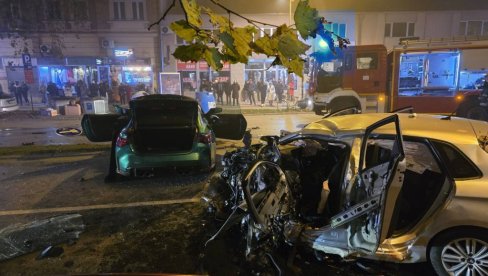 МУШКАРАЦ ПОДЛЕГАО ПОВРЕДАМА: Нови детаљи тешке саобраћајне несреће у центру Новог Сада