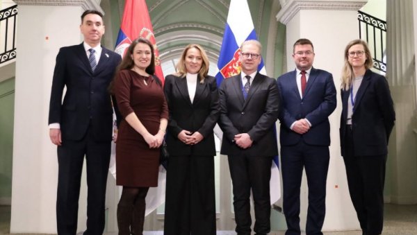 ПАУНОВИЋ И ИКОНЕН: Јачање сарадње Србије и Финске