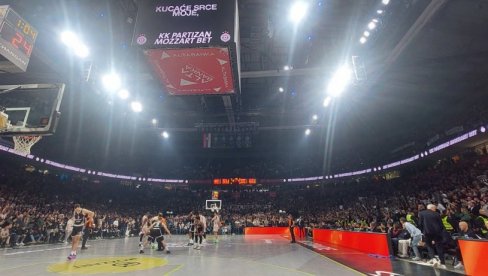 PRENOS, PARTIZAN - BAJERN  Neverovatna dešavanja u Areni (FOTO/VIDEO)