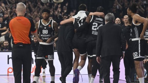 PRENOS, PARTIZAN - BAJERN: Neverovatna Dešavanja u Areni  (FOTO/VIDEO)