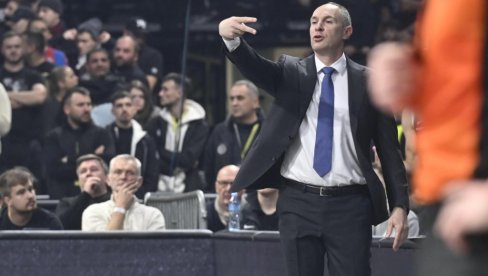 УЖИВАМ ДА РАДИМ СА ОВИМ ИГРАЧИМА: Мирко Оцокољић се огласио после друге победе на клупи Партизана