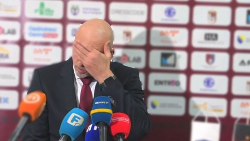 ИЗГУБИЛИ СМО ДВА ИГРАЧА! Саша Обрадовић после Босна - Звезда, а пред дерби: Ово је најгора ситуација од почетка сезоне!