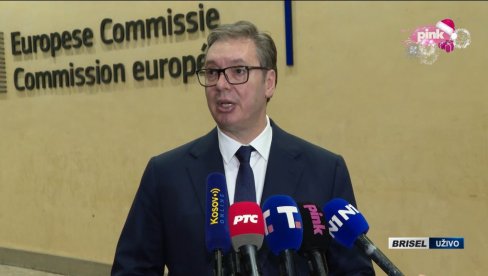 VUČIĆ IZ BRISELA PORUČIO: Niko me neće zaustaviti da posetim Niš, Merošinu i Godžin Han
